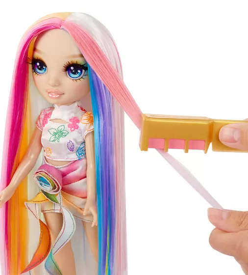 Ігровий набір з лялькою Rainbow High серії Крейда для волосся та стиль &ndash; Амая - 526780_4.jpg - № 4