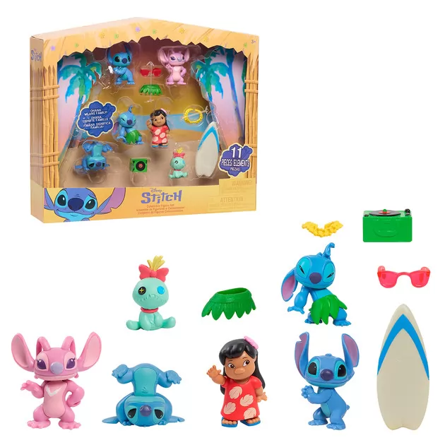 Набір колекційних фігурок Stitch - Стіч