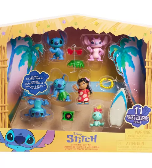 Набор коллекционных фигурок Stitch - Стич за 1495.00 грн