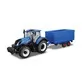 Автомодель Серии Farm - Трактор New Holland С Прицепом - 18-44067_1.jpg - № 1