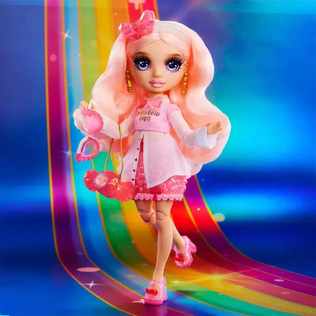Ігровий набір з лялькою Rainbow High серії Creative Crystals" - Белла"