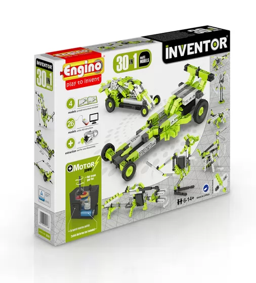 Конструктор Серії Inventor Motorized 30 В 1 З Електродвигуном - 3030_1.jpg - № 1
