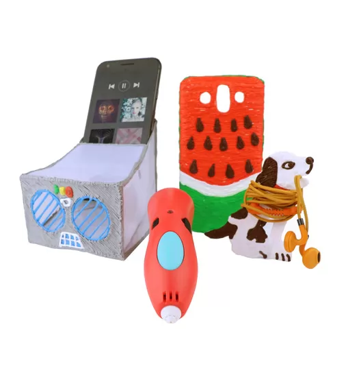 Детская 3D-ручка 3Doodler Start - ДИЗАЙНЕР - 3DS-PDSP-MUL-R_4.jpg - № 4