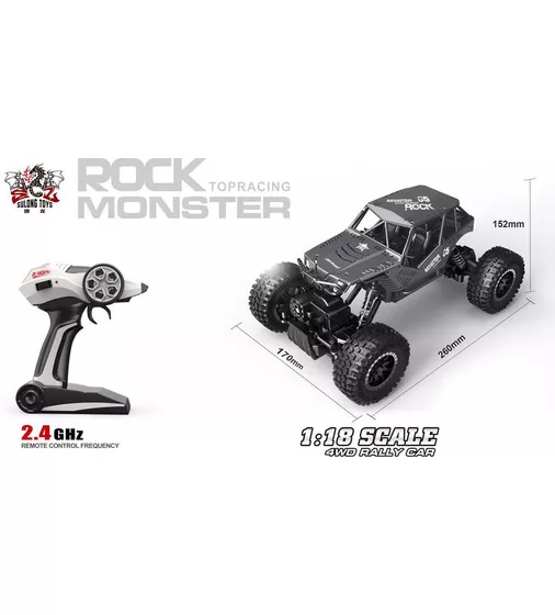 Автомобиль Off-Road Crawler На Р/У &ndash; Rock (1:18) - SL-111S_2.jpg - № 2