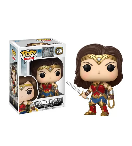 Игровая фигурка FUNKO POP! серии Лига Справедливости" - ЧУДО-ЖЕНЩИНА" - 13708-PX-1TF_2.jpg - № 2