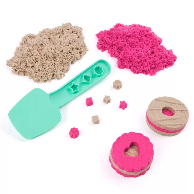 Набір піску для творчості - Kinetic Sand Кольорове печиво