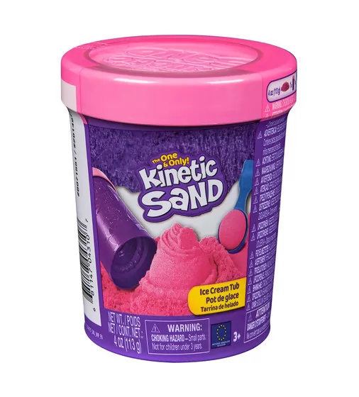 Набір піску для творчості - Kinetic Sand Відерце морозива - 71679_1.jpg - № 1