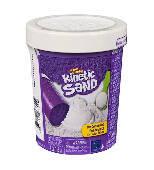 Набір піску для творчості - Kinetic Sand Відерце морозива - 71679_4.jpg - № 4