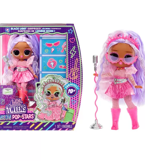 Ігровий набір з лялькою L.O.L. Surprise! серії Tweens Neon Pop" &ndash; Кітті К" - 120667_1.jpg - № 1