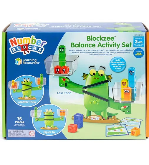 Обучающий игровой набор Learning Resources серии Numberblocks" - Весы Blockzee&trade;" - HM96089-UK_1.jpg - № 1