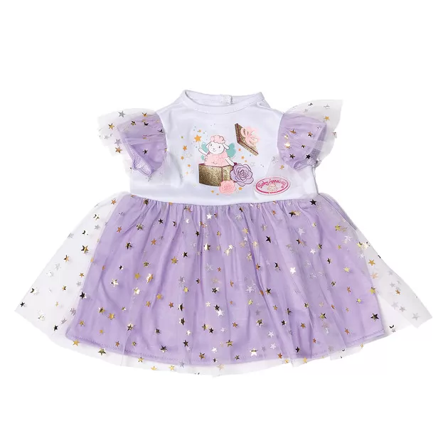 Одяг для ляльки Baby Annabell - Бузкова сукня