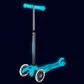 Самокат Micro серії Mini Deluxe Glow LED" &ndash; Льодовик Аква" - MMD218_5.jpg - № 5