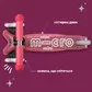 Самокат Micro серії Mini Deluxe Fairy Glitter LED" &ndash; Рожевий" - MMD208_5.jpg - № 5