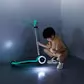 Самокат Micro серии Maxi Deluxe Glow LED" - Желейный зеленый" - MMD365_10.jpg - № 10