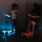 Самокат Micro серии Maxi Deluxe Glow LED Plus" - Красная аура" - MMD379_9.jpg - № 9