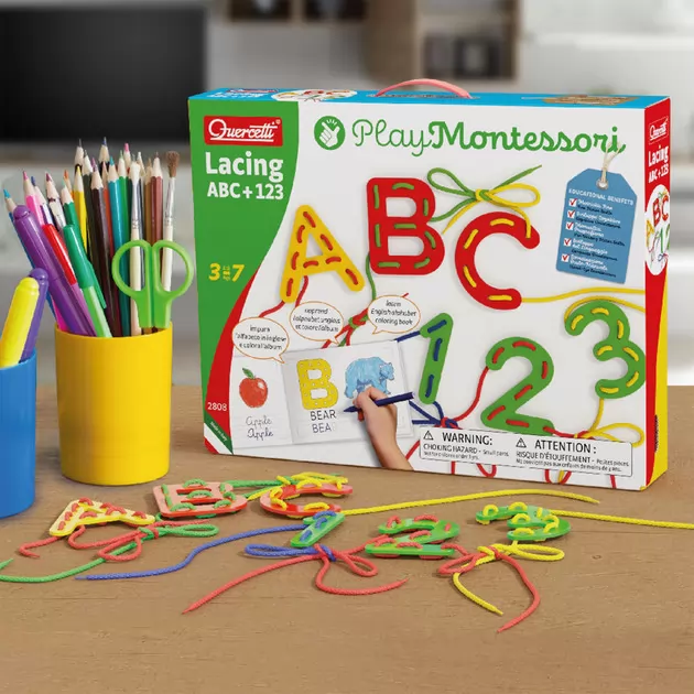 Розвивальний ігровий набір серії Play Montessori" - Букви та цифри"
