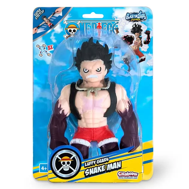 Стретч-іграшка Elastikorps серії One piece" &ndash; Луффі 4 Гір. Людина-змія"
