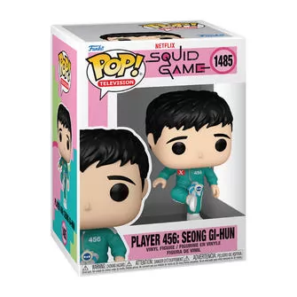Игровая фигурка Funko POP! серии Игра в кальмара S2 - Ки Хун 456