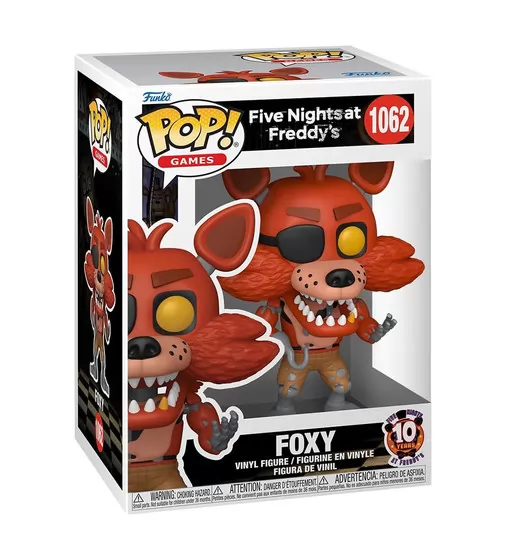 Ігрова фігурка Funko POP! серії 5 ночей у Фредді: 10 років" - Фоксі" - 87115_2.jpg - № 2