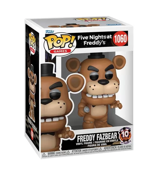 Ігрова фігурка Funko POP! серії 5 ночей у Фредді: 10 років" - Фредді" - 87116_2.jpg - № 2
