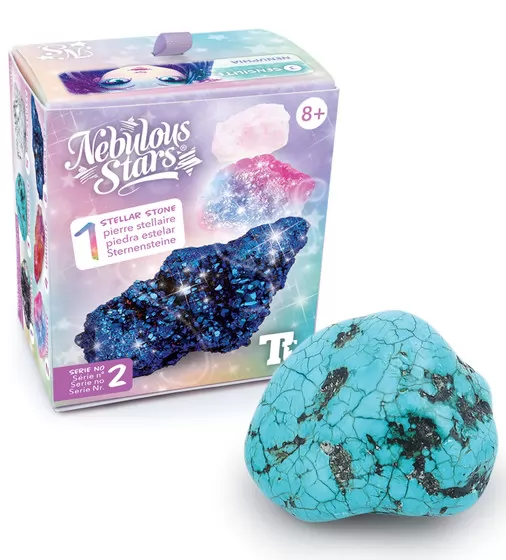 Crystal Rainbow 贝壳光 Коллекционный кристалл в коробочке-сюрпризе – Звездные сокровища