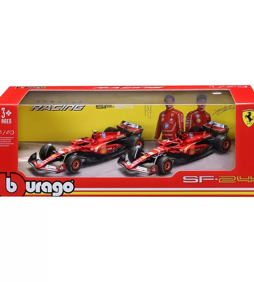 Набір автомоделей - Ferrari Racing - SF-24 (1:43) - 18-36839_1.jpg - № 1