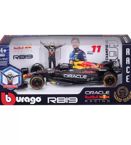 Автомодель з фігуркою - Red Bull Racing RB19 (1:24) - 18-28036_12.jpg - № 12