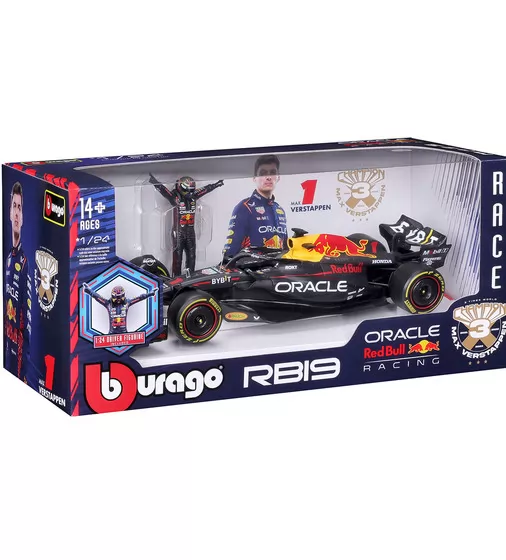 Автомодель з фігуркою - Red Bull Racing RB19 (1:24) - 18-28036_7.jpg - № 7