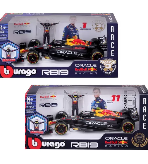 Автомодель з фігуркою - Red Bull Racing RB19 (1:24) - 18-28036_1.jpg - № 1