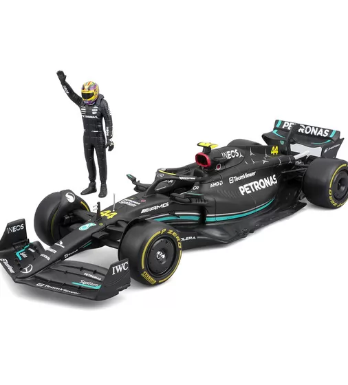 Автомодель з фігуркою - Mercedes-AMG F1 W14 E Performance (1:24) - 18-28037_2.jpg - № 2