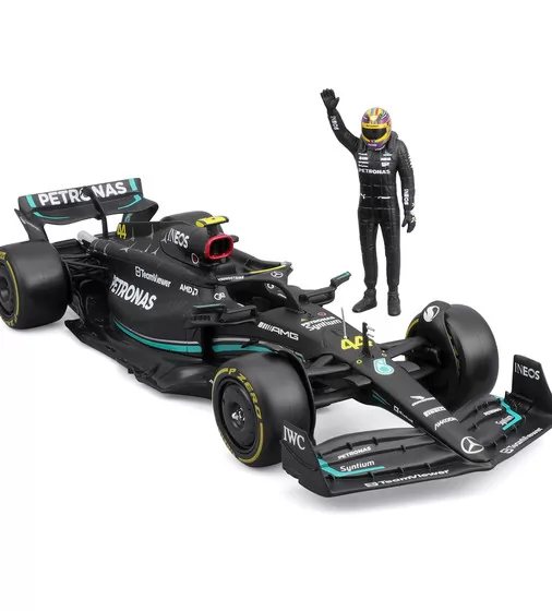 Автомодель з фігуркою - Mercedes-AMG F1 W14 E Performance (1:24) - 18-28037_4.jpg - № 4