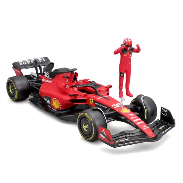 Автомодель з фігуркою - Ferrari SF-23 (1:24)