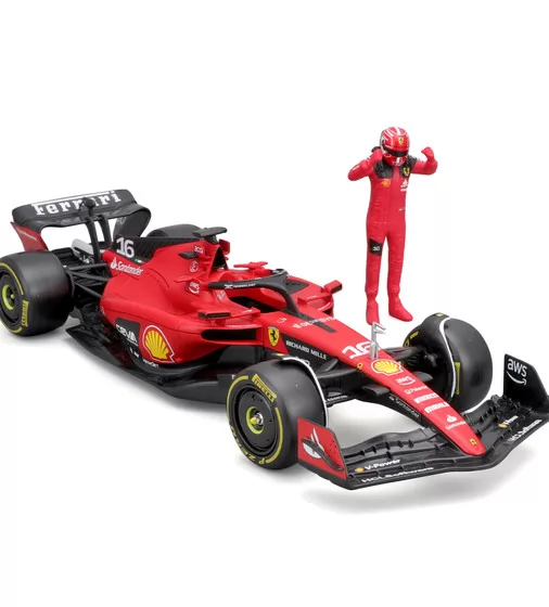 Автомодель з фігуркою - Ferrari SF-23 (1:24) - 18-26809_4.jpg - № 4