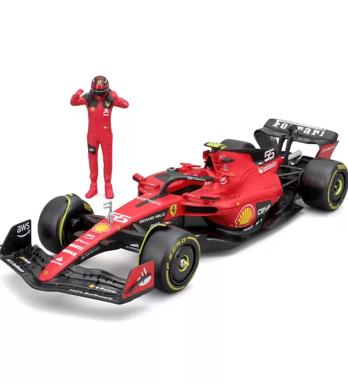 Автомодель з фігуркою - Ferrari SF-23 (1:24) - 18-26809_7.jpg - № 7