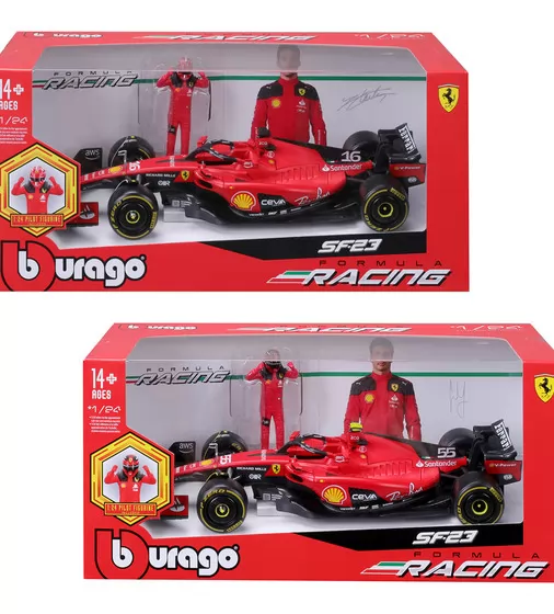 Автомодель з фігуркою - Ferrari SF-23 (1:24) - 18-26809_1.jpg - № 1