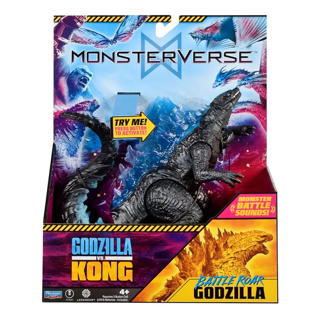 Фігурка Godzilla vs. Kong S2 &ndash; Ґодзілла готов до бою (звук)