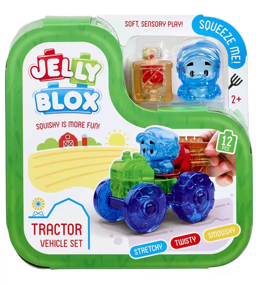 Сенсорный конструктор Jelly Blox - Красочный трактор - 932945_1.jpg - № 1