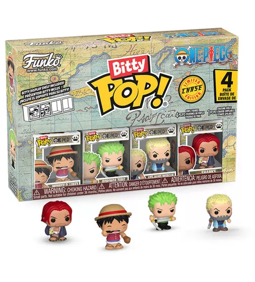 Набор игровых фигурок Bitty POP! - Луффи (4 фигурки в асс.) - 86892_1.jpg - № 1