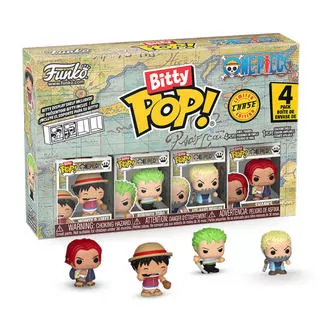 Набір ігрових фігурок Bitty POP! - Луффі (4 фігурки в ас.)