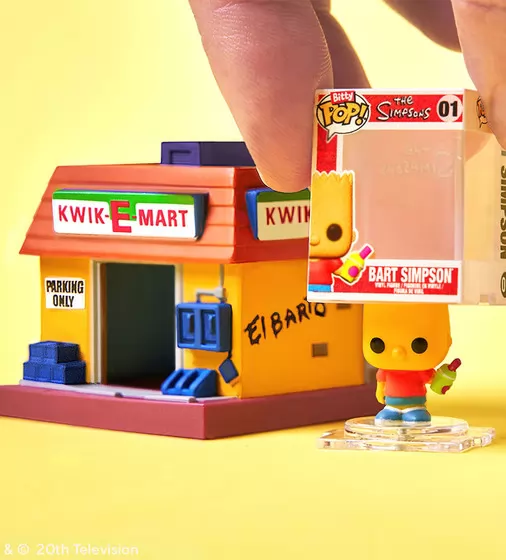 Набор фигурок Bitty Pop! Town - Барт Симпсон и Квики-Март - 83684_6.jpg - № 6