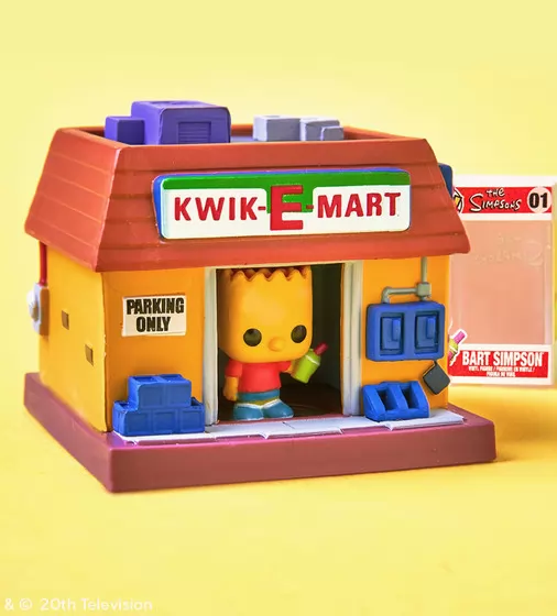 Набор фигурок Bitty Pop! Town - Барт Симпсон и Квики-Март - 83684_7.jpg - № 7