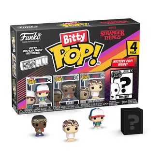Набір ігрових фігурок Bitty POP! - Дастін (4 фігурки в ас.)