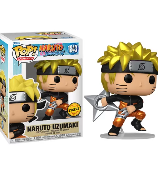 Игровая фигурка Funko POP! - Наруто с кунаями и сюрикэном (w/CH) - 83804_3.jpg - № 3