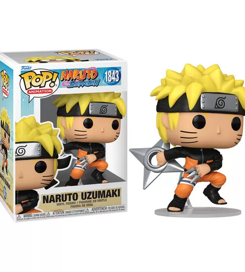 Игровая фигурка Funko POP! - Наруто с кунаями и сюрикэном (w/CH) - 83804_4.jpg - № 4