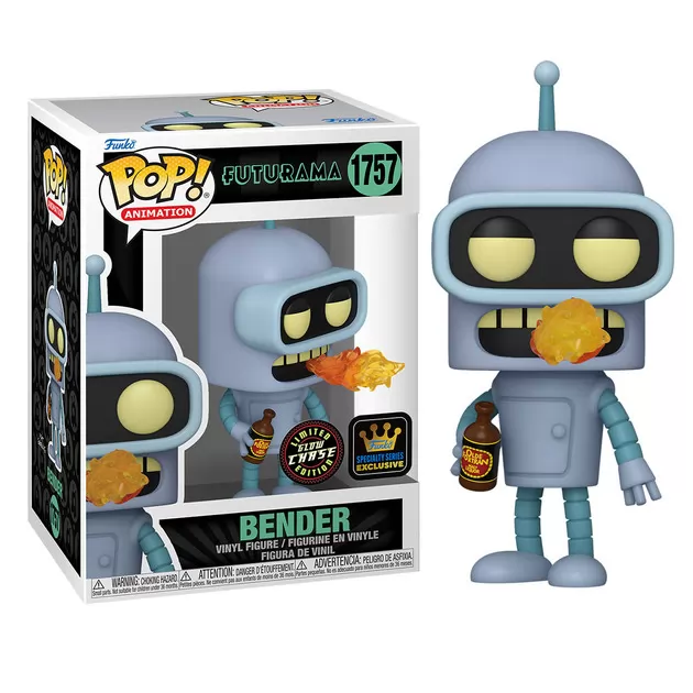 Ігрова фігурка Funko POP! Серії Футурама - Бендер (w/CH(GW))