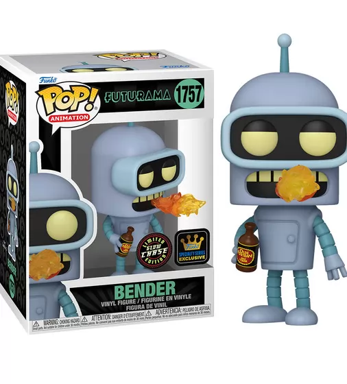 Ігрова фігурка Funko POP! Серії Футурама - Бендер (w/CH(GW)) - 81941_4.jpg - № 4