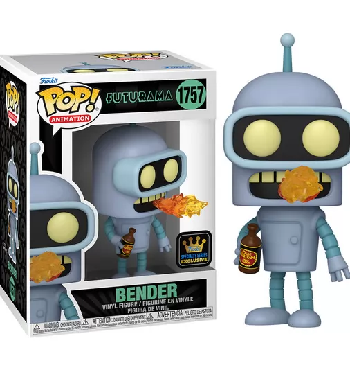 Ігрова фігурка Funko POP! Серії Футурама - Бендер (w/CH(GW)) - 81941_3.jpg - № 3