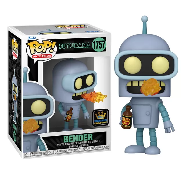 Ігрова фігурка Funko POP! Серії Футурама - Бендер (w/CH(GW))