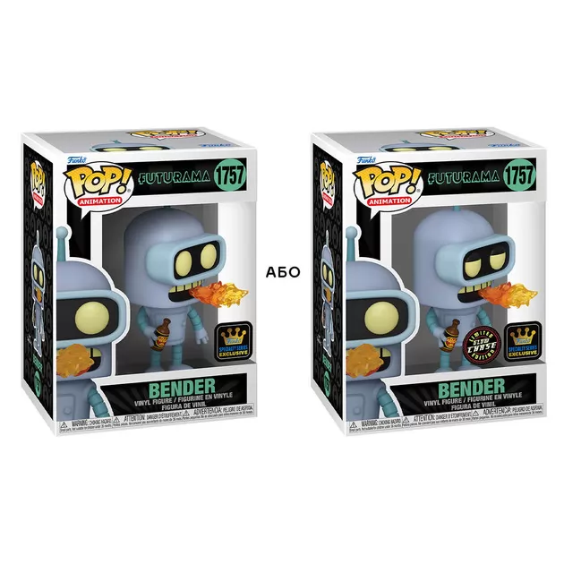 Игровая фигурка Funko POP! серии Футурама - Бендер (w/CH(GW)) за
