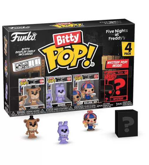 Набір ігрових фігурок Bitty POP! - Фредді (4 фігурки в асс.) - 73046_1.jpg - № 1